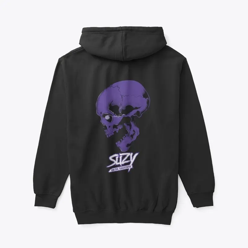 Purple Skull Hoodie